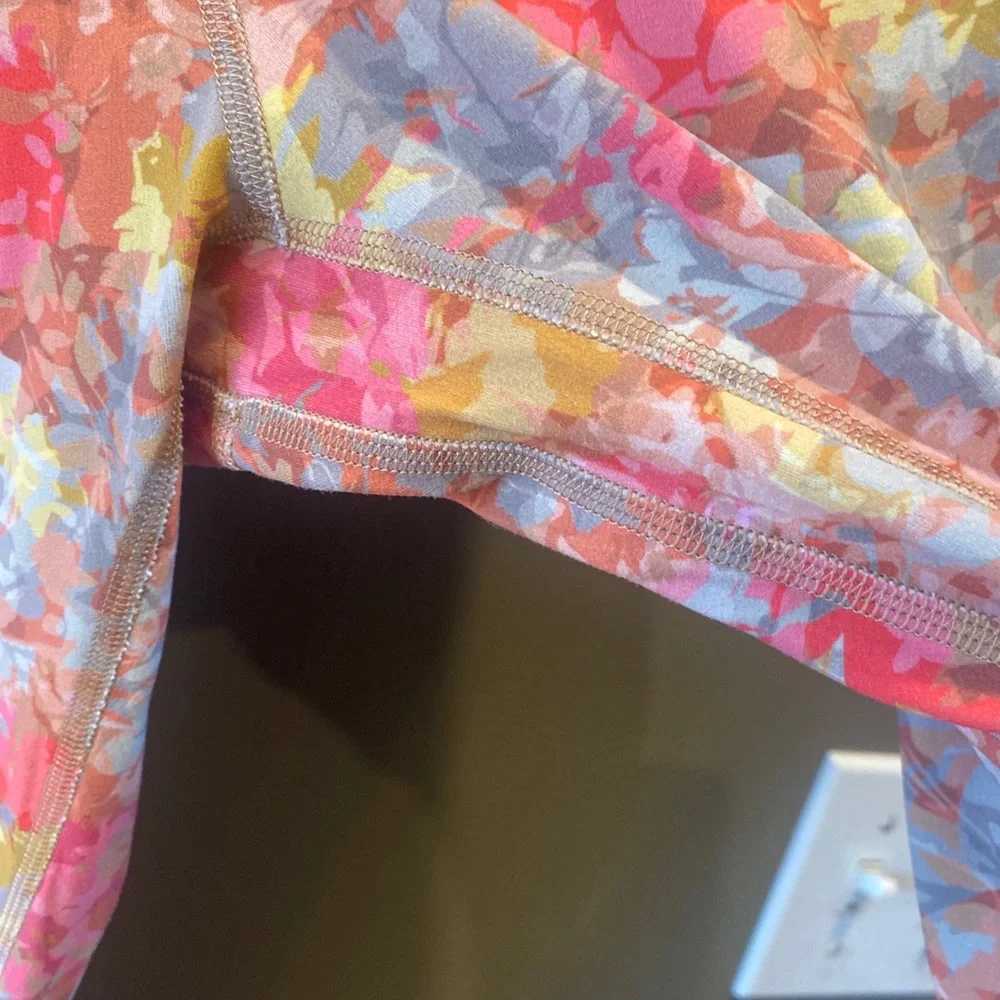 lululemon athletica Multicolor Floral Print High-Rise Leggings